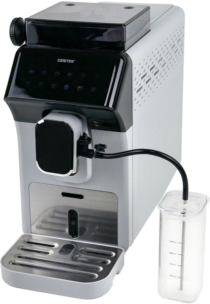 Кофемашина Centek CT-1191 1450Вт серый/черный