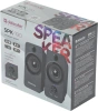 Колонки Defender SPK-190 2.0 черный 8Вт портативные