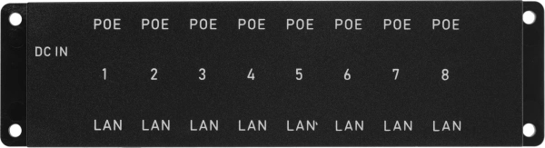 Удлинитель PoE Osnovo Midspan-8/P 10/100BASE-T 30Вт