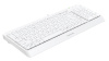Клавиатура A4Tech FK15 белый USB (FK15 WHITE) кабель 1.5м