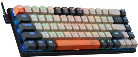 Клавиатура Redragon Ryze механическая черный USB for gamer LED (72603) кабель 1.8м