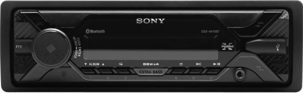 Автомагнитола Sony DSX-A410BT 1DIN 4x55Вт v3.0 RDS