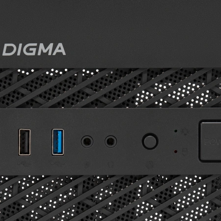 Корпус Digma DCC-MN303 черный без БП mATX 1x80mm 2x120mm 1xUSB2.0 1xUSB3.0 audio