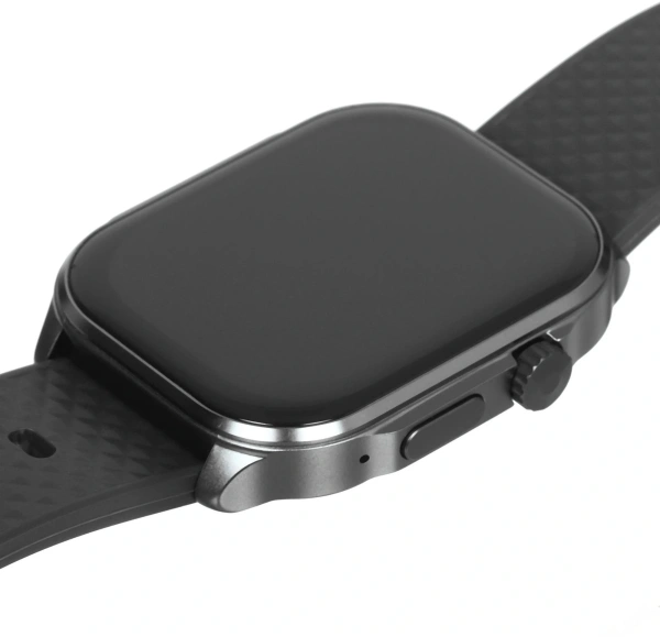 Смарт-часы Tecno Watch 3 Active 2.04" LCD корп.черный рем.черный (W03A)