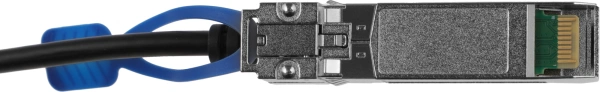 Патч-корд MikroTik XS+DA0001 25Гбит/с stranded 1м черный SFP28-SFP28 (упак.:1шт)