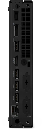 Неттоп Lenovo ThinkCentre Tiny M70q-5 slim i7 14700T (1.3) 16Gb SSD512Gb UHDG 770 Windows 11 Pro 64 GbitEth WiFi BT 135W kb мышь клавиатура черный (12TD0041UM)