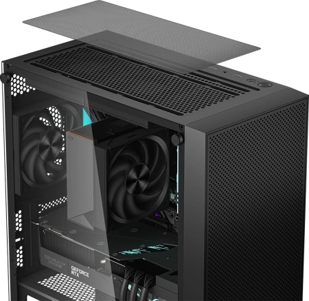 Корпус PcCooler C3B310 BK черный без БП mATX 8x120mm 4x140mm 1xUSB2.0 1xUSB3.0 audio bott PSU