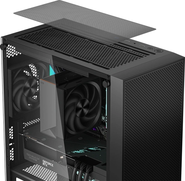 Корпус PcCooler C3B310 BK черный без БП mATX 8x120mm 4x140mm 1xUSB2.0 1xUSB3.0 audio bott PSU