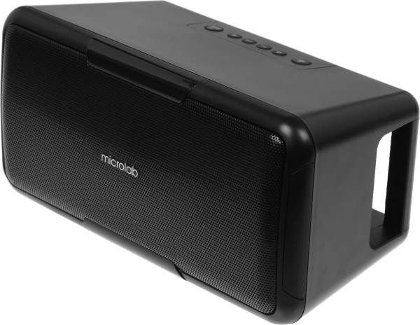 Колонка порт. Microlab BP12 черный/черный 20W 2.0 BT 10м 3600mAh (без.бат)