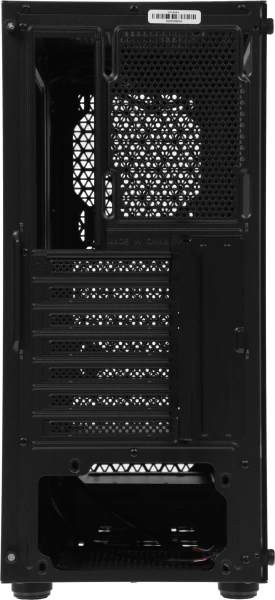 Корпус Accord 3338 черный без БП ATX 6x120mm 1xUSB2.0 1xUSB3.0 audio bott PSU