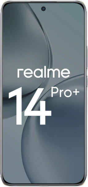 Смартфон Realme RMX5051 14 Pro+ 256Gb 8Gb серый моноблок 3G 4G 2Sim 6.83" 1272x2800 Android 14 50Mpix 802.11 a/b/g/n/ac/ax NFC GPS GSM900/1800 GSM1900 Protect