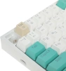 Клавиатура Redragon Veigar механическая белый/синий USB беспроводная BT/Radio for gamer LED (71476) кабель 1.5м