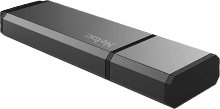 Флеш Диск Netac 64GB U351 NT03U351N-064G-32BK USB3.0 серый