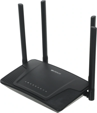 Роутер беспроводной Origo OWR1530AXG (OWR1530AXG/A1A) AX1500 10/100/1000BASE-T черный