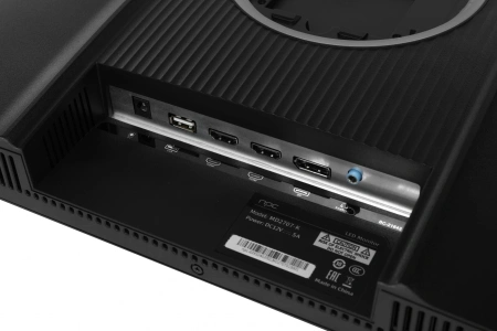 Монитор NPC 27" MD2707-K черный IPS LED 1ms 16:9 HDMI M/M матовая HAS Piv 250cd 178гр/178гр 1920x1080 240Hz G-Sync FreeSync DP FHD USB 5.5кг