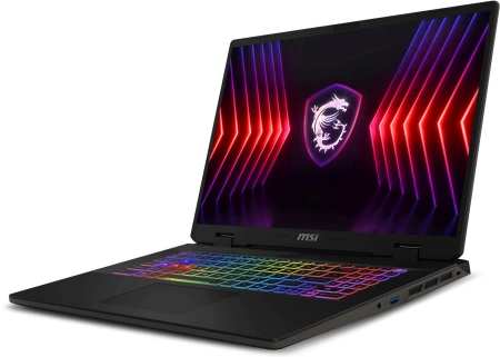 Ноутбук MSI Sword 17 HX B14VFKG-046XRU Core i9 14900HX 16Gb SSD1Tb NVIDIA GeForce RTX4060 8Gb 17" IPS FHD+ (1920x1200) без ОС grey space WiFi BT Cam (9S7-17T214-046)