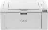 Принтер лазерный G&G P2022 A4 белый (в комплекте: картридж + кабель USB A(m) - USB B(m))