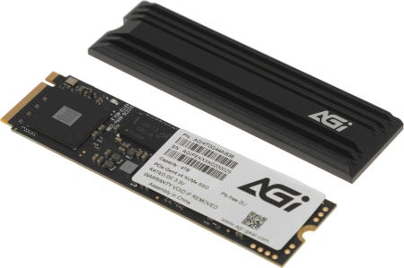 Накопитель SSD AGi PCIe 4.0 x4 4TB AGI4T0G44AI838 AI838 M.2 2280