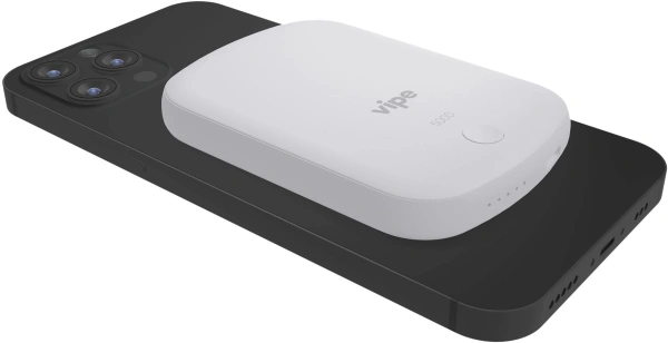 Мобильный аккумулятор Vipe Jake 5000mAh PD 20W 3A USB-C беспров.зар. белый (VPPBJAKE5KSTWH)