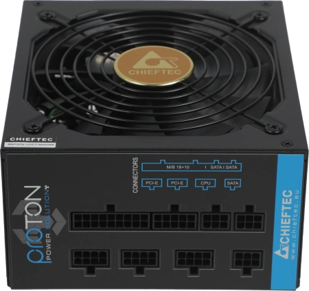 Блок питания Chieftec ATX 650W Proton BDF-650C 80+ bronze (20+4pin) APFC 140mm fan 6xSATA Cab Manag RTL