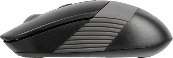 Мышь A4Tech Fstyler FG10S черный/серый оптическая 2000dpi silent беспров. USB для ноутбука 4but (FG10S GREY)