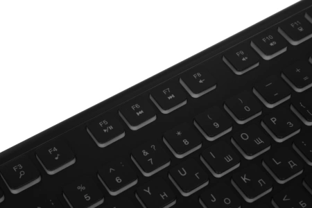 Клавиатура Defender GK-778DL черный USB slim for gamer LED (45778) кабель 1.5м