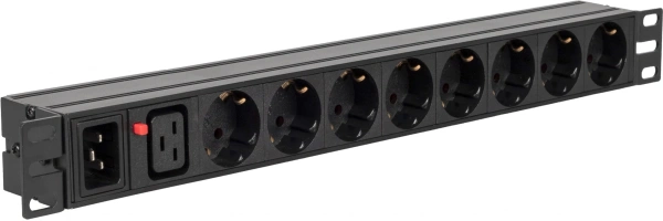 Блок распределения питания Powercom PDU-16A-type 2 PDU-16AV10-8S-C9-C2