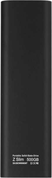 Накопитель SSD Netac USB-C 500GB NT01ZSLIM-500G-32BK Z Slim черный