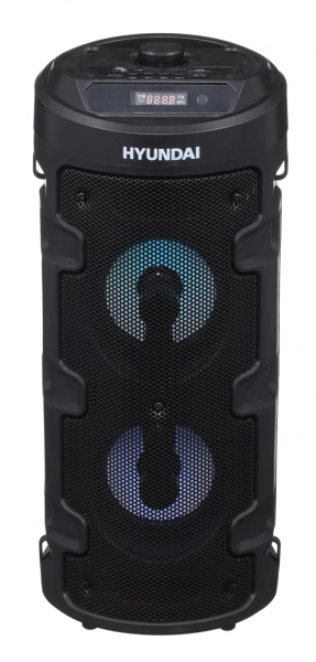 Минисистема Hyundai H-MC160 черный 50Вт FM USB BT SD/MMC