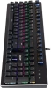 Клавиатура Acer OKW127 механическая черный USB Multimedia for gamer LED (ZL.KBDEE.00H) кабель 1.8м