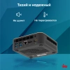 Неттоп IRU Tactio 525 Ryzen 5 6600H (3.3) 16Gb SSD512Gb 660M Windows 11 Pro GbitEth WiFi BT 120W черный (2057781)