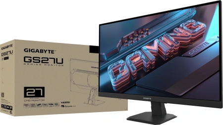 Монитор Gigabyte 27" GS27U черный IPS LED 16:9 HDMI матовая 350cd 178гр/178гр 3840x2160 160Hz DP 4K USB 5.32кг