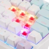Клавиатура Acer OKW304 механическая белый USB for gamer LED (ZL.KBDCC.01V) кабель 1.8м