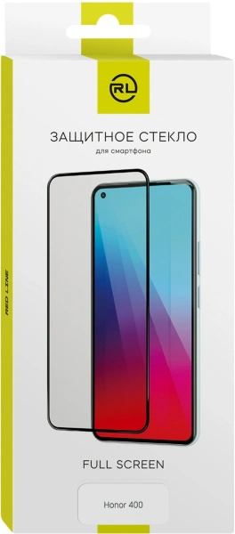 Защитное стекло для экрана Redline прозрачный для Honor 400 2.5D 1шт. (УТ000042236)