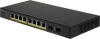 Коммутатор Zyxel GS1100-10HP-EU0102F 8x1Гбит/с 2SFP 8PoE+ 130W неуправляемый
