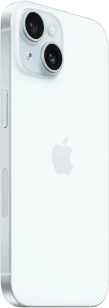 Смартфон Apple A3090 iPhone 15 256Gb голубой моноблок 3G 4G 1Sim 6.1" 1179x2556 iOS 17 48Mpix 802.11 a/b/g/n/ac/ax NFC GPS GSM900/1800 Protect