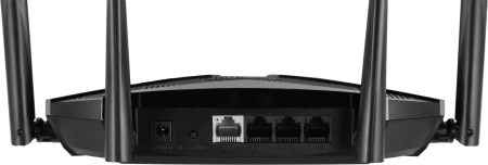Роутер беспроводной Mercusys MR80X AX3000 10/100/1000BASE-TX черный