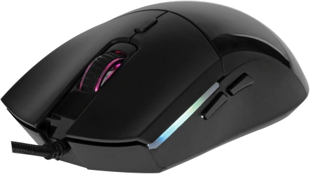 Мышь Оклик 714GM черный оптическая 7200dpi USB 6but (1620717)