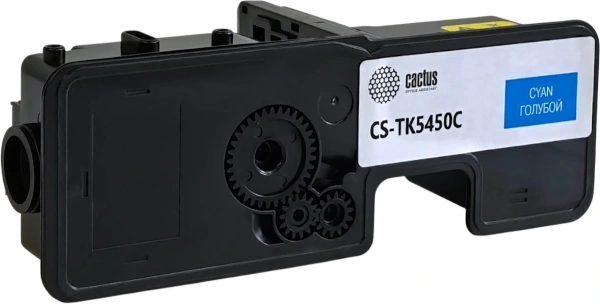 Картридж лазерный Cactus CS-TK5450C голубой (3200стр.) для Kyocera ECOSYS PA2600cx/ PA2600cwx/MA2600cfx/ MA2600cwfx с чипом