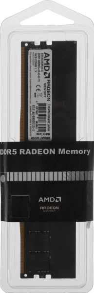 Память DDR5 16GB 4800MHz AMD R5516G4800U1S-U Radeon R5 RTL PC4-38400 CL40 DIMM 288-pin 1.1В Ret