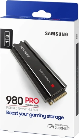Накопитель SSD Samsung PCIe 4.0 x4 1TB MZ-V8P1T0CW 980 PRO M.2 2280