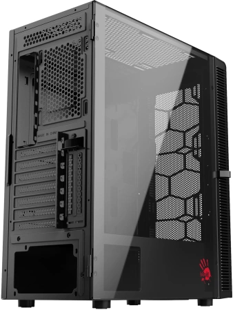 Корпус Bloody BD-CC116 черный без БП ATX 8x120mm 1xUSB2.0 1xUSB3.0 audio bott PSU