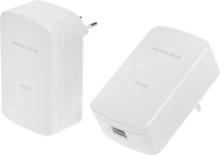 Сетевой адаптер HomePlug AV Mercusys MP500 KIT AV1000 Gigabit Ethernet (упак.:2шт)