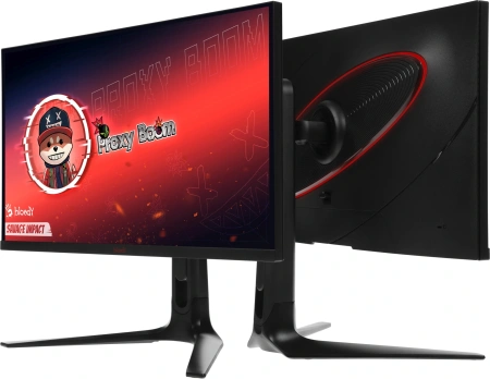 Монитор Bloody 27" MN272Q темно-серый IPS LED 1ms 16:9 HDMI M/M матовая HAS Piv 400cd 178гр/178гр 2560x1440 240Hz G-Sync FreeSync DP 2K 6.55кг