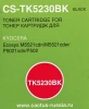Картридж лазерный Cactus CS-TK5230BK TK-5230BK черный (2600стр.) для Kyocera Ecosys M5521cdn/M5521cdw/P5021cdn/P5021cdw
