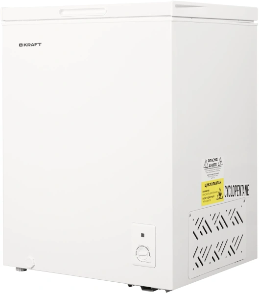Морозильный ларь Kraft RX BD (W)-150RX белый 55Вт