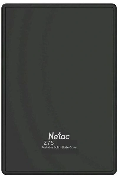 Накопитель SSD Netac USB-C 2TB NT01Z7S-002T-32BK Z7S 2.5" черный