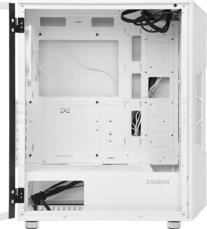 Корпус Zalman i3 NEO белый без БП ATX 4x120mm 5x140mm 2xUSB2.0 1xUSB3.0 audio bott PSU
