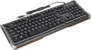 Клавиатура Оклик 710G BLACK DEATH черный/оранжевый USB Multimedia for gamer LED (476393)