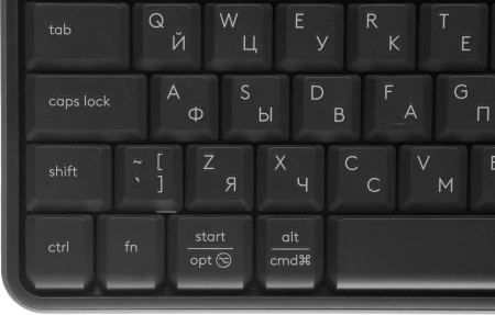 Клавиатура + мышь Logitech MK250 Compact MR0114 клав:графитовый мышь:графитовый USB беспроводная BT Multimedia (920-013853)